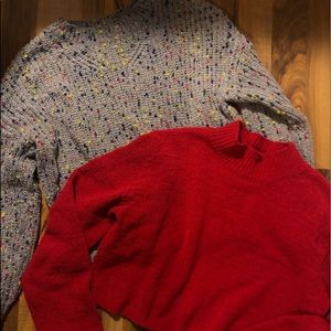 WILD FABLE CROP SWEATERS. Med/Large